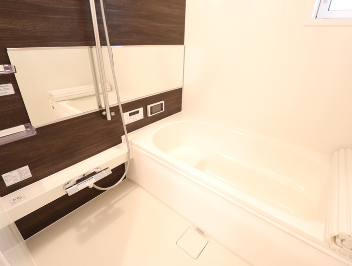 熊本市東区小山４丁目のアパートの浴室