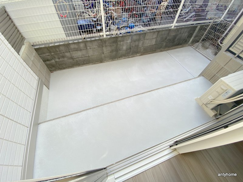 アンサンブル大今里　仲介手数料無料のバルコニー