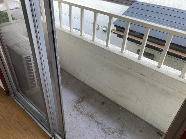 寿町コーポラスのバルコニー