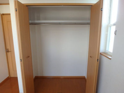 【収納】 | グランパレＫ A | 総社市井手　グランパレＫ　1LDＫ　北洋室収納