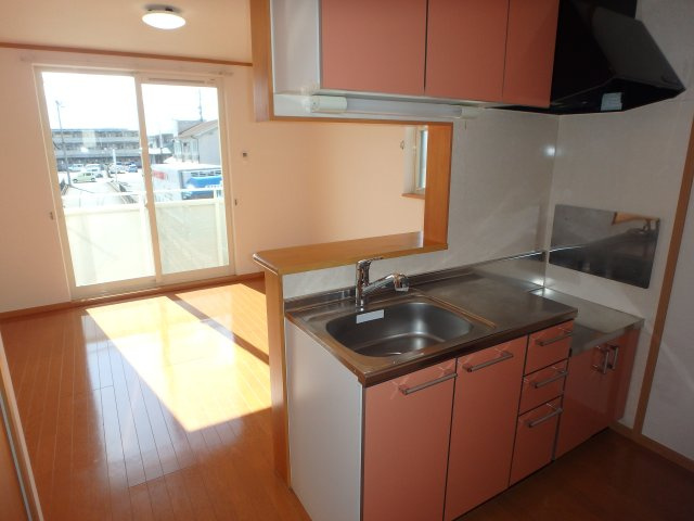 グランパレＫ Aのキッチン|総社市井手　グランパレＫ　1LDＫ　キッチン