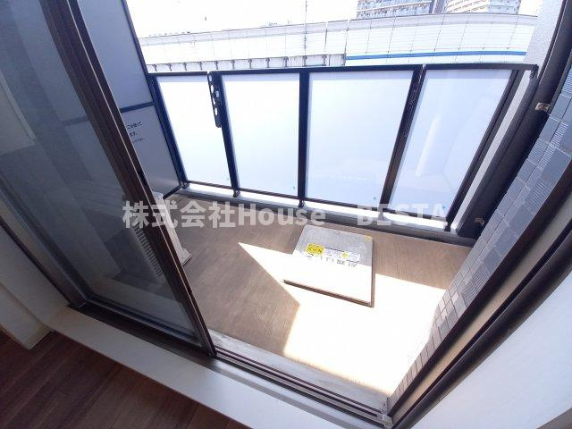 プレサンスTHE神戸のバルコニー