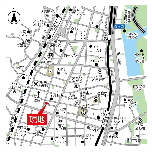 Mark Forest(マークフォレストの地図