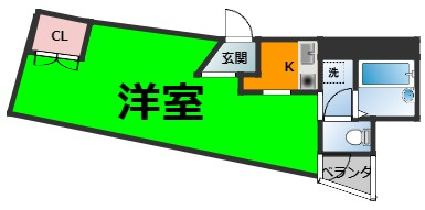 仲介手数料0！！クレセール花の木の間取り