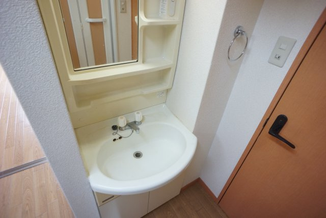 【洗面所】 | ロイヤル広野 | スペースが確保できる洗面所です