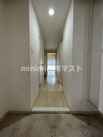 グレイス難波南の玄関