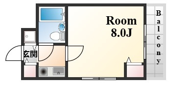 サンプラザ三宮70の間取り