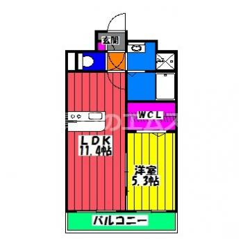【間取り】 | クレメンティア | クレメンティアの間取り