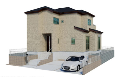 【外観パース】 | 神戸市西区竜が岡3丁目