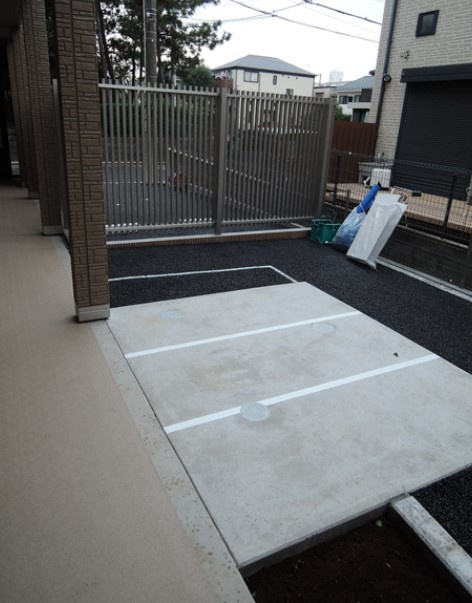 メゾンフォレスト３ の駐車場|現況優先です