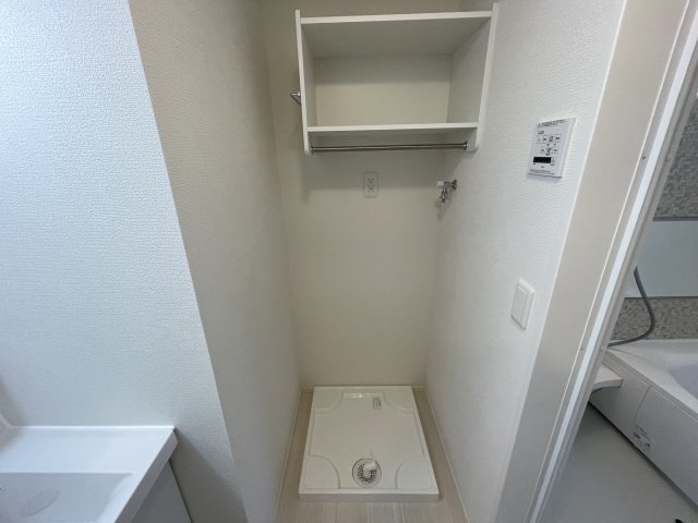 D-room公津の杜Aの内装|室内洗濯機置場