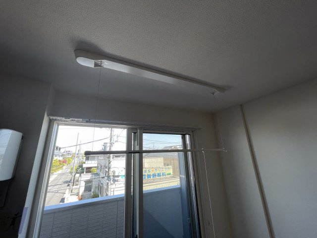 D-room公津の杜Aの内装|室内物干し