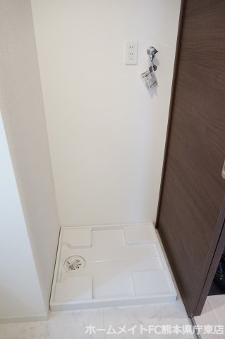 熊本市中央区九品寺３丁目の賃貸マンションの洗面所