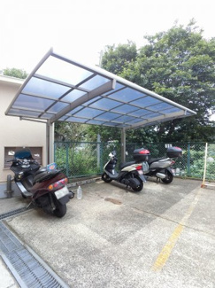 【その他共用部分】 | バイク置場です。