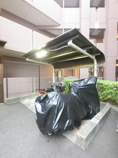 【その他共用部分】 | 敷地内バイク置場