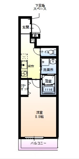 【間取り】 | フジパレス鳳中町Ⅲ番館