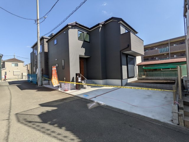 相模原市中央区上溝1棟の前面道路含む現地写真