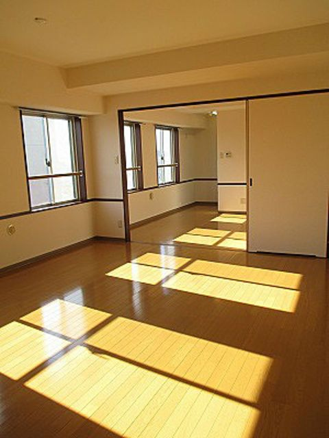ISグランデセンター北の居間・リビング|現況優先。