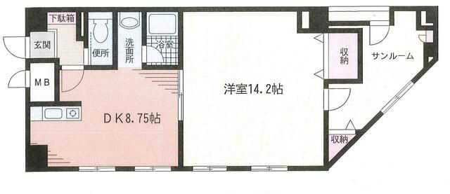 ISグランデセンター北の間取り