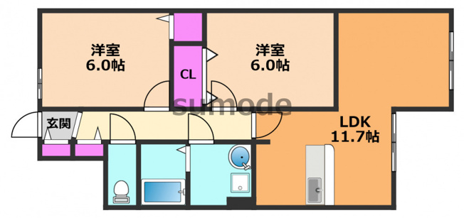 【間取り】 | サンパティーク未来