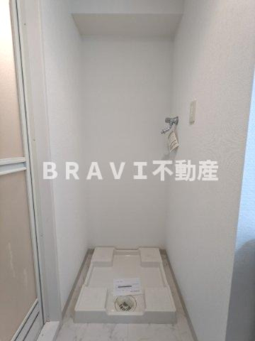 ドゥーエ森ノ宮 BRAVI不動産の設備|【ドゥーエ森ノ宮】洗濯機置場
