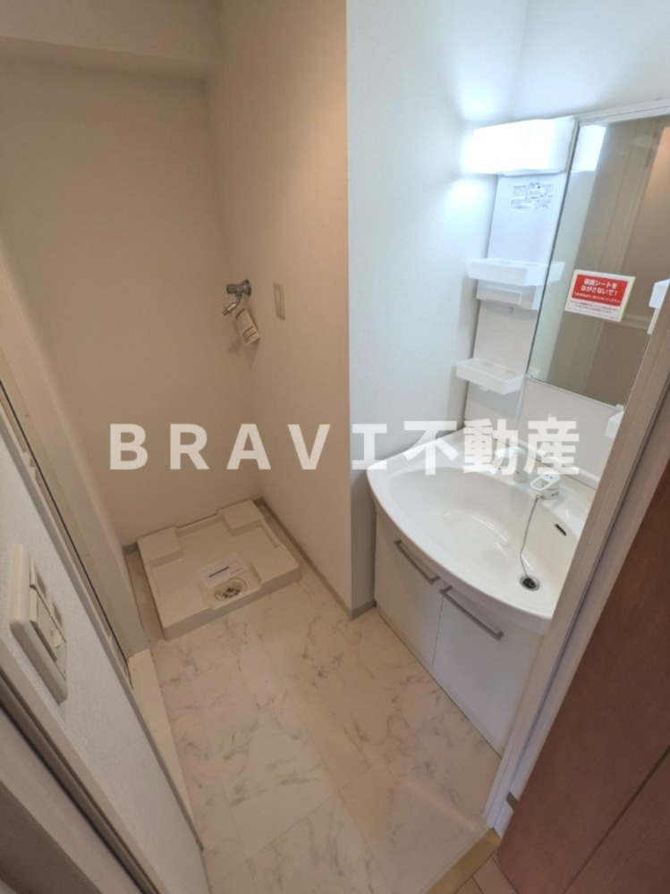 ドゥーエ森ノ宮 BRAVI不動産の洗面所|【ドゥーエ森ノ宮】