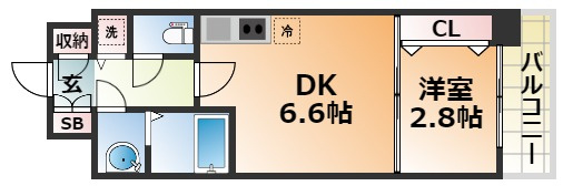 セレニテ神戸元町の間取り