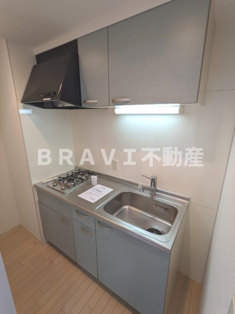 ドゥーエ森ノ宮 BRAVI不動産のキッチン|【ドゥーエ森ノ宮】独立タイプのキッチンで匂い移りも安心
