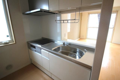 【キッチン】 | センプリスⅡ | エアコン付きリビング☆