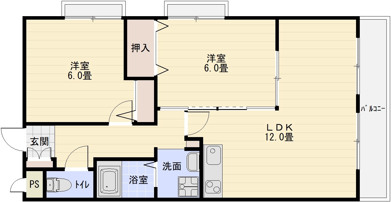 グランドゥールの間取り