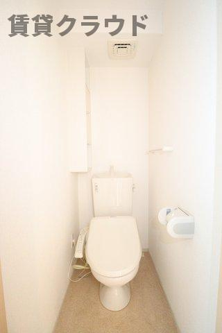 ハーバーシティ　ビオラのトイレ|落ち着いたトイレです