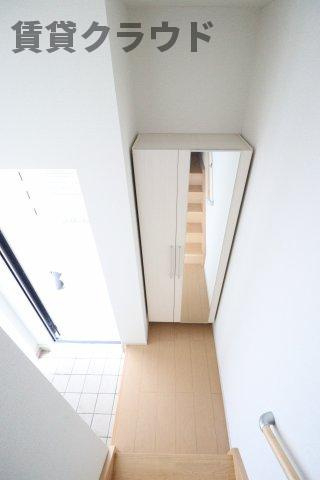 ハーバーシティ　ビオラの玄関|ゆったりとした玄関です
