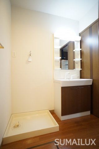 熊本市西区上代３丁目の賃貸マンションの洗面所