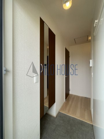 ベルフール花影の玄関