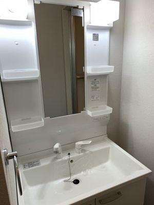 【独立洗面台】 | セジュール黒部B | 新品入れ替え済み！
