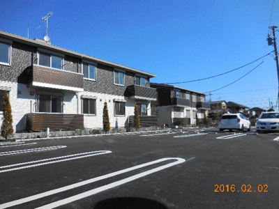 【駐車場】 | アンソレイエ　ヴィラ　Ｂ | 駐車場