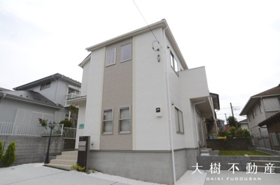【外観】 | 海老名市国分寺台5丁目 新築戸建て　全1棟　【仲介手数料無料】 | 建物完成しました！！内見可能です♪