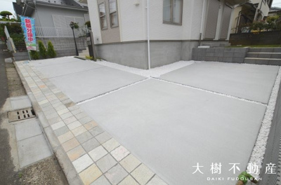 【駐車場】 | 海老名市国分寺台5丁目 新築戸建て　全1棟　【仲介手数料無料】