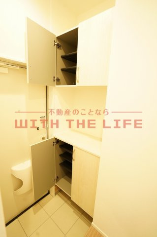 ルシェラン【キャッシュバック対象物件】の収納|専用の収納スペースです