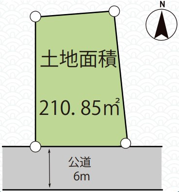 小田急線「百合ヶ丘」売地の画像