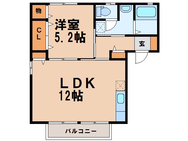 【間取り】 | リベラコートⅡ