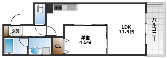 【間取り】 | ジョイフルライフ緑地公園