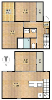 【間取り】 | メンフィス・ヴィレジ