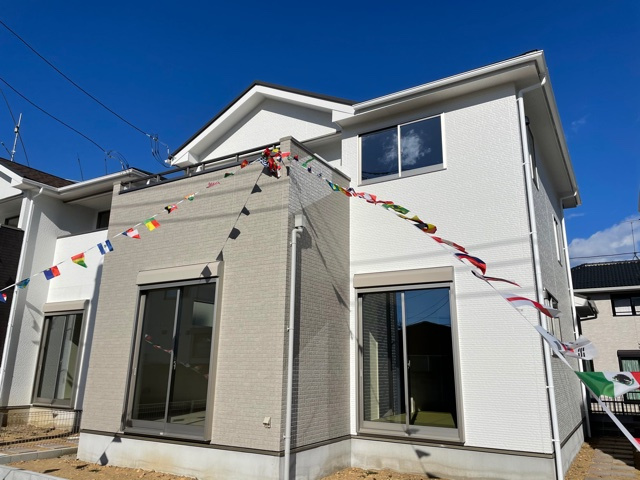 上里町神保原町17期（全3棟）2号棟の外観|外はこのようになっています