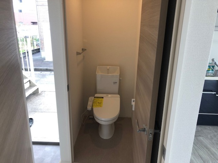 熊本市東区西原３丁目のアパートのトイレ