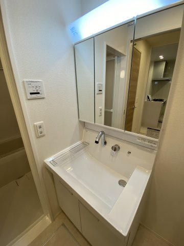 スマイルオンの洗面所