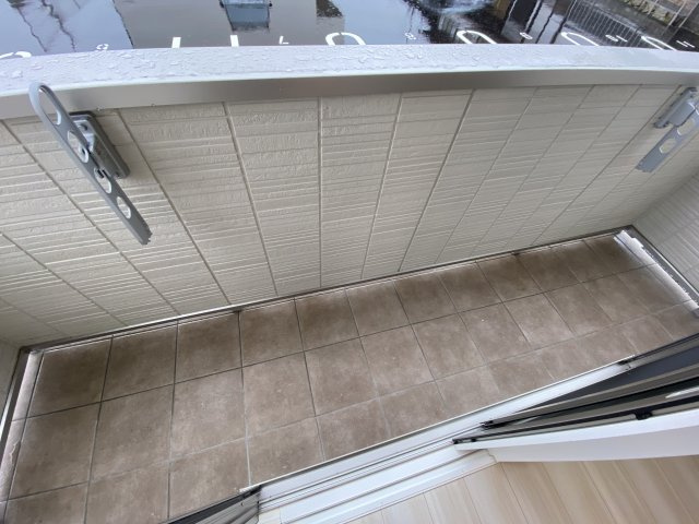 スマイルオンのバルコニー