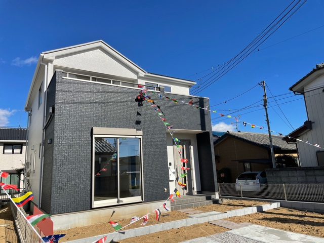 上里町神保原町17期（全3棟）3号棟の外観|おしゃれな外観です