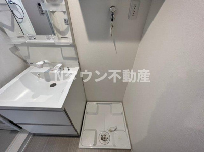 【その他】 | ハーモニーテラス茶屋坂通 | 室内洗濯機置き場です