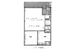 【間取り】 | 岡崎産業第２ビル